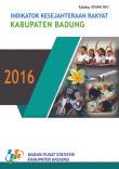 Indikator Kesejahteraan Rakyat Kabupaten Badung 2016